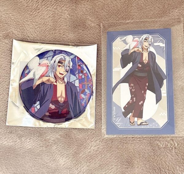 Tobu Zoo Collaboration Can Badge And Card Set F/S-M501 from japan Rare  Good con