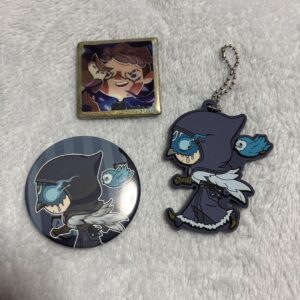 Personality V Identityv Fortune Teller Irai Can Badge Keychain F/S-M501 from jap