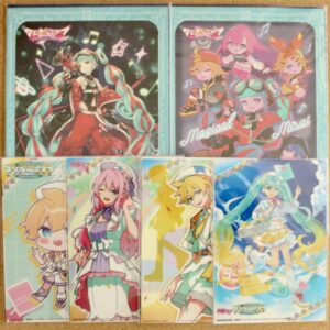 Available Hatsune Miku Magical Mirai 2023 24 Flat Gashapon F/S-M501 from japan R