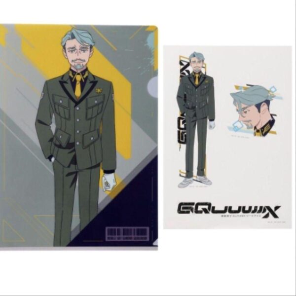 Gundam Zeke Axe Ichibankuji F Prize Clear File Shariabl F/S-M503 from japan Rare
