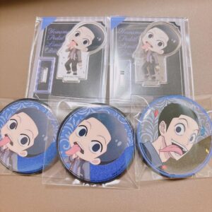 Yowamushi Pedal Yowa Chugai Mining Agf Midosuji Sho Set F/S-M501 from japan Rare