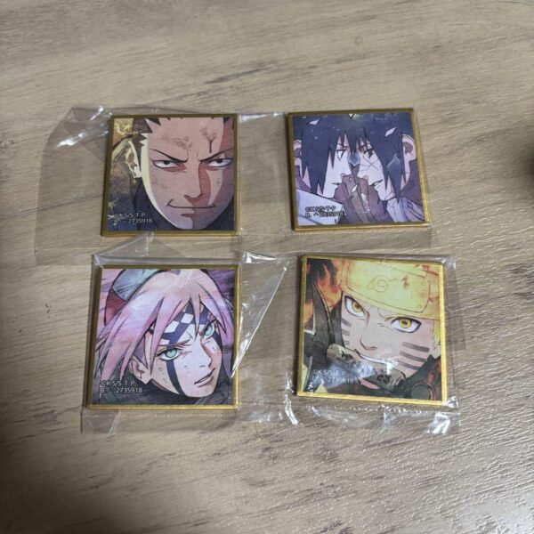 Mame Gasha Color Paper Naruto Shippuden 2Nd Edition 4-Piece Set F/S-M503 from ja