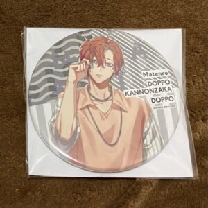Hypnotic Matenro Kannonzaka Doppo Can Badge F/S-M501 from japan Rare  Good condi