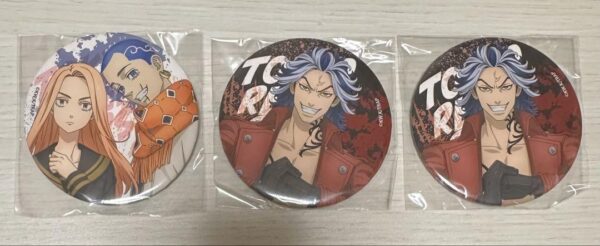 Tokyo Revengers Holy Night Battle Vol.2 Lottery Can Badge F/S-M501 from japan Ra