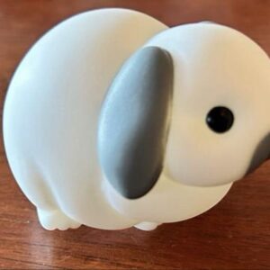 Little Rabbit Light Rop Gray F/S-M503 from japan Rare  Good condition