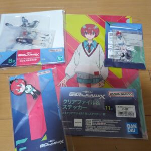 Amate Yuzuriha Machu Ichibankuji Gundam Zeke Axe Prize B E D F F/S-M503 from jap