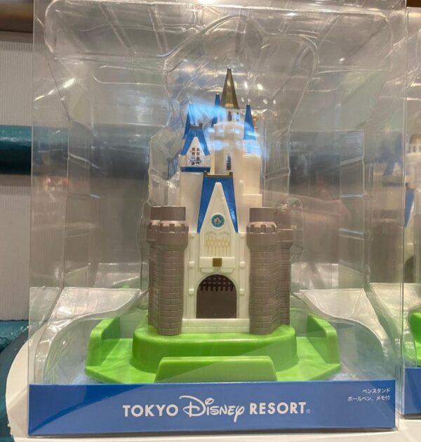 Cinderella Castle Design Pen Stand Tokyo Disneyland F/S-M503 from japan Rare  Go