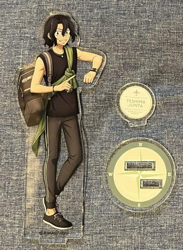 Yowamushi Pedal Yowa Teshima Junta Acsta Travel Time F/S-M501 from japan Rare  G