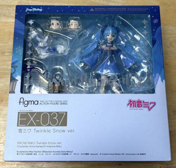 Figma Hatsune Miku Ex-037 Yuki F/S-M501 from japan Rare  Good condition