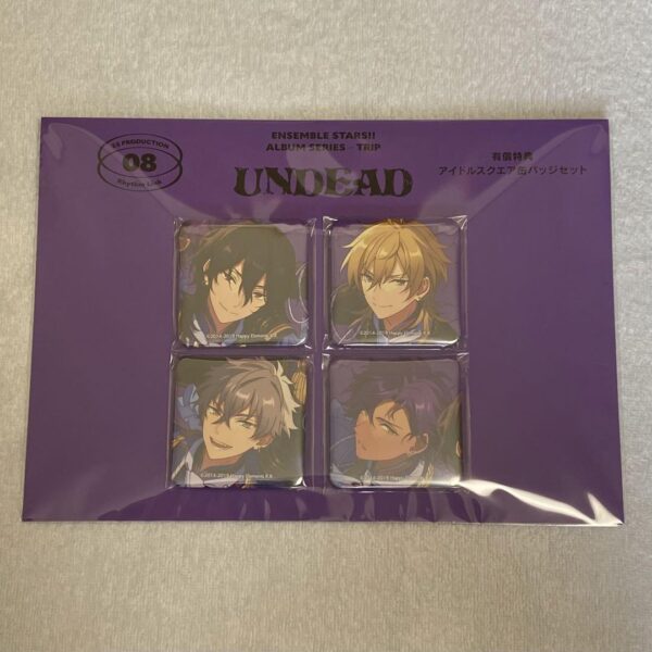 Undead Album Paid Bonus Can Badge F/S-M501 from japan Rare  Good condition