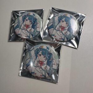 Magical Mirai 2024 Can Badge Hatsune Miku Set 4 F/S-M501 from japan Rare  Good c