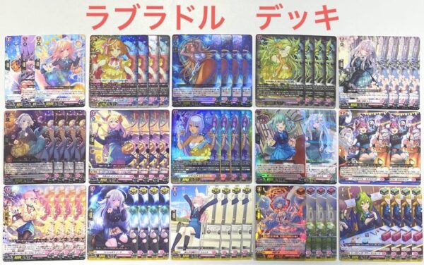 Vanguard Labrador Deck 55 Cards F/S-M503 from japan Rare  Good condition