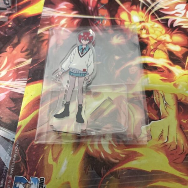 Ichibankuji Zeke Axe Prize D Acrylic Stand Machu F/S-M503 from japan Rare  Good
