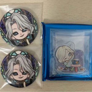 Personality V Joseph Can Badge Acrylic Keychain F/S-M501 from japan Rare  Good c