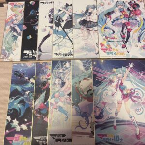 Magical Mirai Color Paper Hatsune Miku F/S-M501 from japan Rare  Good condition