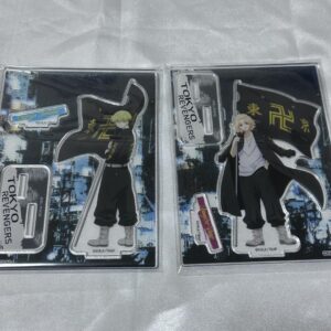 Tokyo Revengers Chifuyu Manjiro Mikey Acrylic Stand Set Flag F/S-M501 from japan