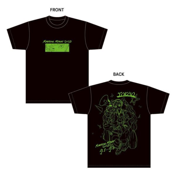 Hatsune Miku Magical Mirai 2023 Official T-Shirt Tokyo Ver. F/S-M501 from japan