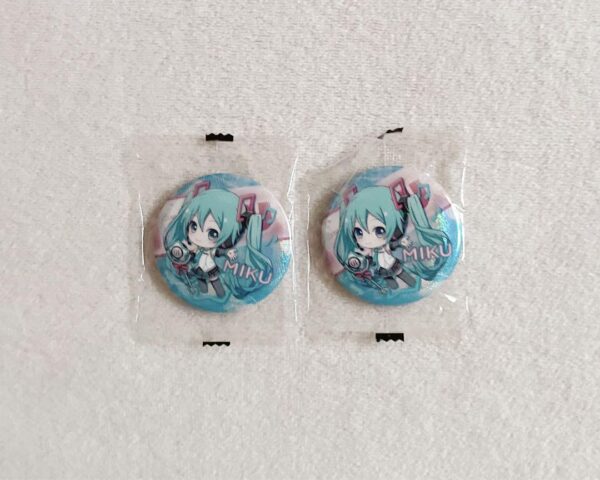 Hatsune Miku Magical Mirai Play Can Badge F/S-M501 from japan Rare  Good conditi