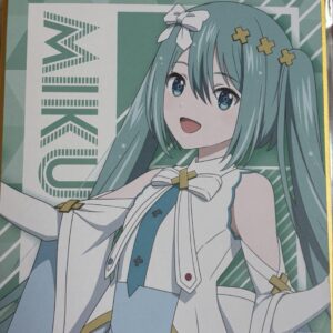 Project Seka Tower Records Cafe Color Paper Hatsune Miku F/S-M501 from japan Rar