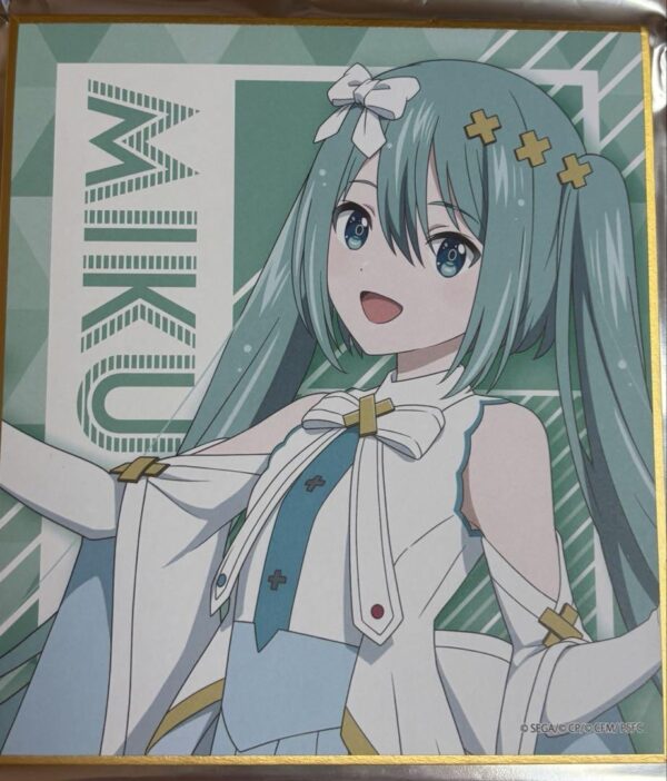 Project Seka Tower Records Cafe Color Paper Hatsune Miku F/S-M501 from japan Rar