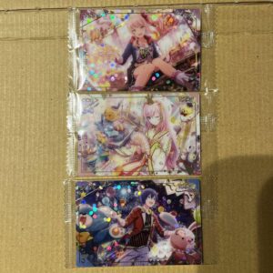 3 Project Seka Wafer Cards F/S-M501 from japan Rare  Good condition