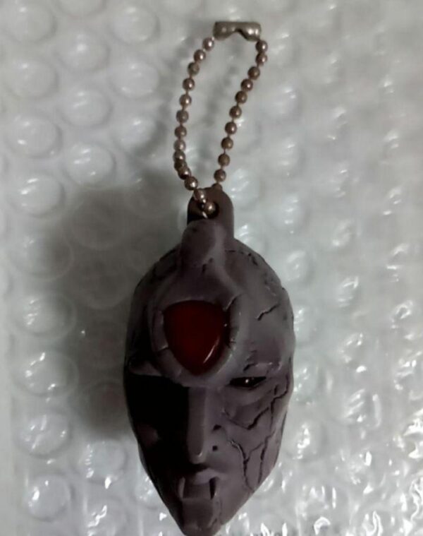 Jojo'S Bizarre Adventure Jojo Stone Mask Keychain Gacha Capsule Toy F/S-M503 fro