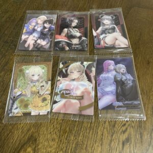 Nikke Wafers Set Of 6 F/S-M501 from japan Rare  Good condition