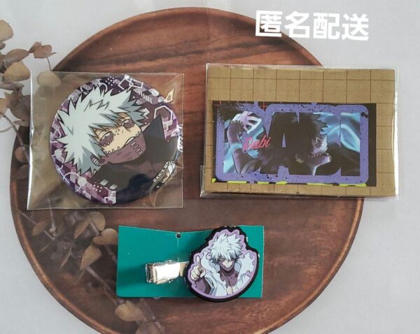 My Hero Academia Dabi Can Badge Etc. F/S-M501 from japan Rare  Good condition