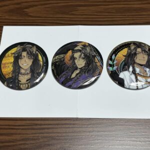 Twisted Wonderland Leona Kings Color Can Badge F/S-M503 from japan Rare  Good co