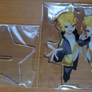 Shiku Obuhasu Kagamine Rin Ren Acrylic Stand Acsta Madimilla F/S-M501 from japan
