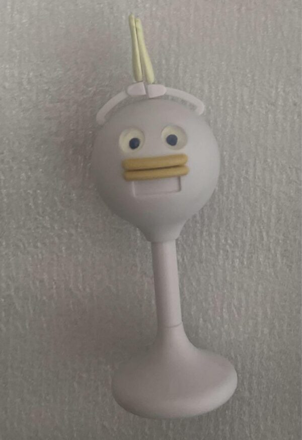 Applause Robot Chatting Big Crappy White Gacha F/S-M503 from japan Rare  Good co