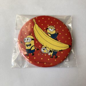 Minion Banana Can Badge F/S-M501 from japan Rare  Good condition
