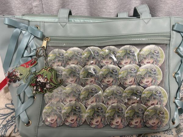 Personality 5 Scarz Sora Player Ina Basset With Can Badge F/S-M501 from japan Ra