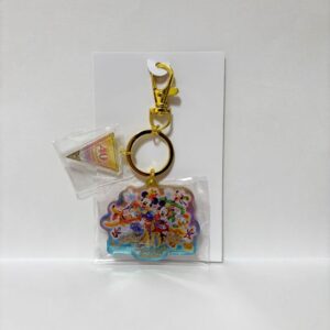 Tokyo Disneyland 40Th Anniversary Grand Finale Keychain Secret F/S-M503 from jap