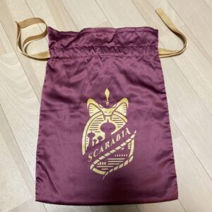 Twisted Wonderland Belle Maison Pajamas Scarabia Drawstring Bag Karim Jamil F/S-