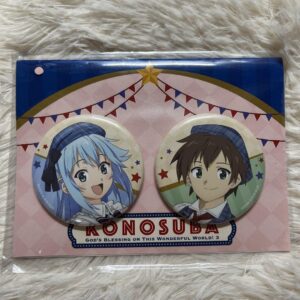 Blessings On This Wonderful World Can Badge Set Animejapan F/S-M503 from japan R