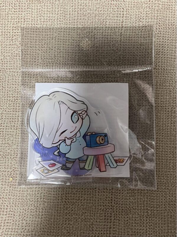 Personality 5 Photographer Acrylic Stand F/S-M501 from japan Rare  Good conditio