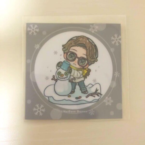 Personality 5 Snow Festival Sticker Lucky Child F/S-M501 from japan Rare  Good c