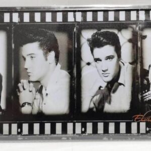 Elvis Presley Rock Tin Signboard Iron Metal Plate F/S-M501 from japan Rare  Good