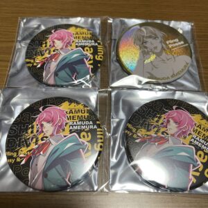 Amemura Random Number Can Badge Set F/S-M501 from japan Rare  Good condition