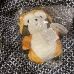 Rascal Sekiguchi Plush Toy S F/S-M501 from japan Rare  Good condition