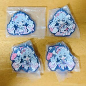 Yuki Miku 2023 Play Rubber Mascot F/S-M501 from japan Rare  Good condition