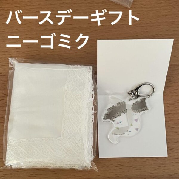 Knee Trash Handkerchief Akukey F/S-M501 from japan Rare  Good condition