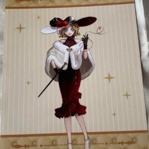 Personality V Collaboration Cafe Lady Fauro Bromide Bonus F/S-M501 from japan Ra