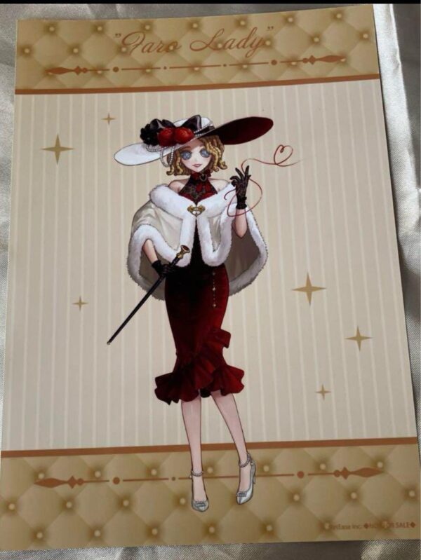 Personality V Collaboration Cafe Lady Fauro Bromide Bonus F/S-M501 from japan Ra