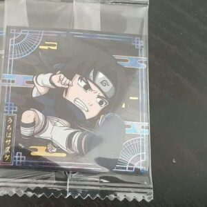 Naruto Seal Wafer Uchiha Sasuke Sr 2-Piece Set F/S-M501 from japan Rare  Good co