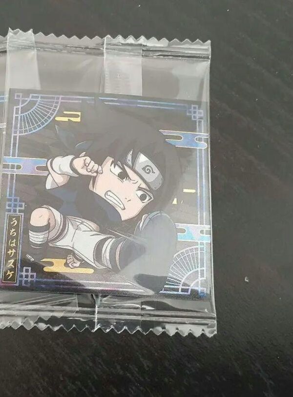 Naruto Seal Wafer Uchiha Sasuke Sr 2-Piece Set F/S-M501 from japan Rare  Good co