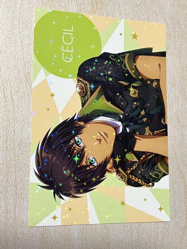 Utapuri Hologram Postcard Maji Love Legend Star Cecil F/S-M501 from japan Rare
