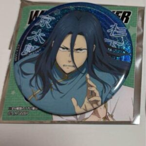 Windbreaker Winbre Hands Kung Fu Can Badge Sugishita F/S-M501 from japan Rare  G