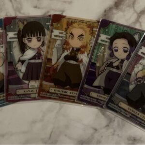 Demon Slayer: Kimetsu No Yaiba Stained Glass Card 2 F/S-M501 from japan Rare  Go